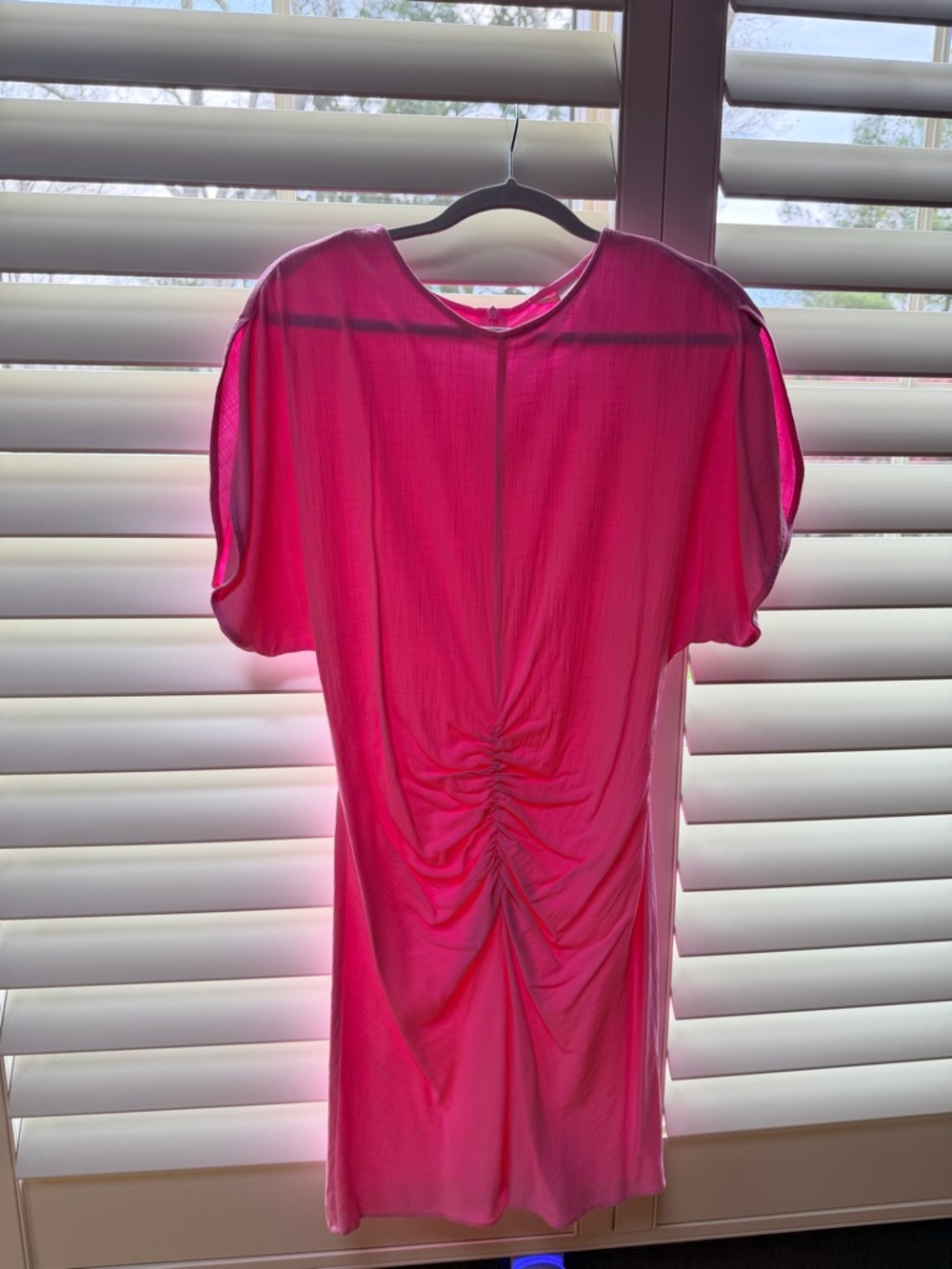 H&M Pink Ruched Mini Dress - Picture 6 of 6